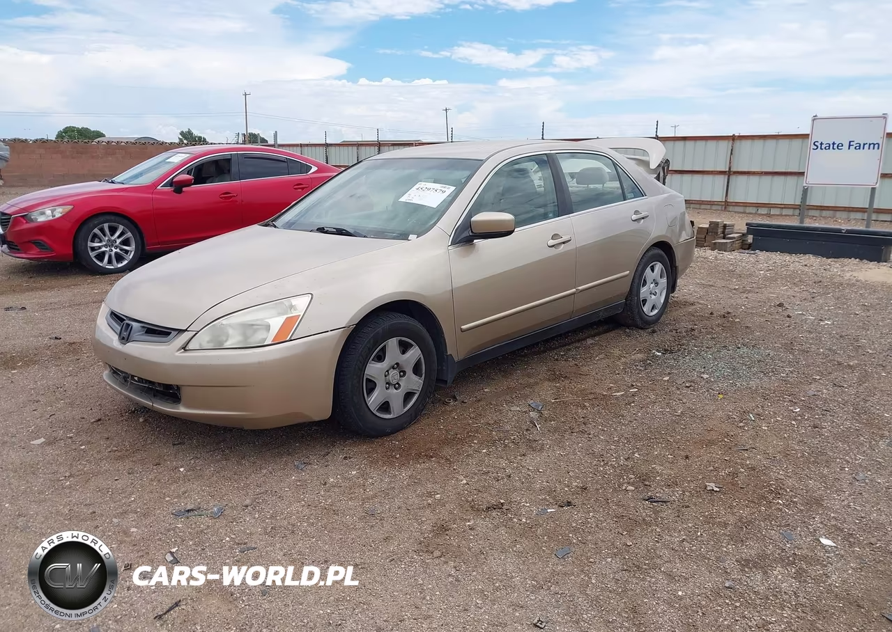 2004 Honda Accord 2.4 Lx VIN:JHMCM56324C035397 - 2