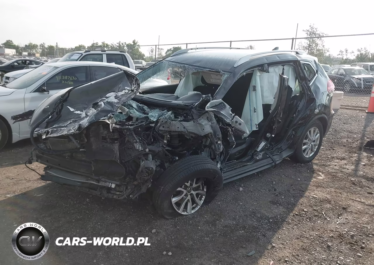 2018 Nissan Rogue Sv VIN:KNMAT2MV1JP599867 - 2