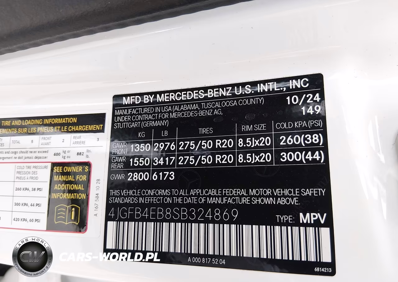 2025 Mercedes-Benz Gle 350 VIN:4JGFB4EB8SB324869 - 9