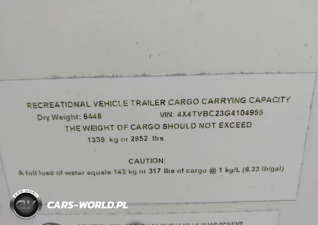 2016 Forest River Travel Trailer VIN:4X4TVBC23G4104955 - 9