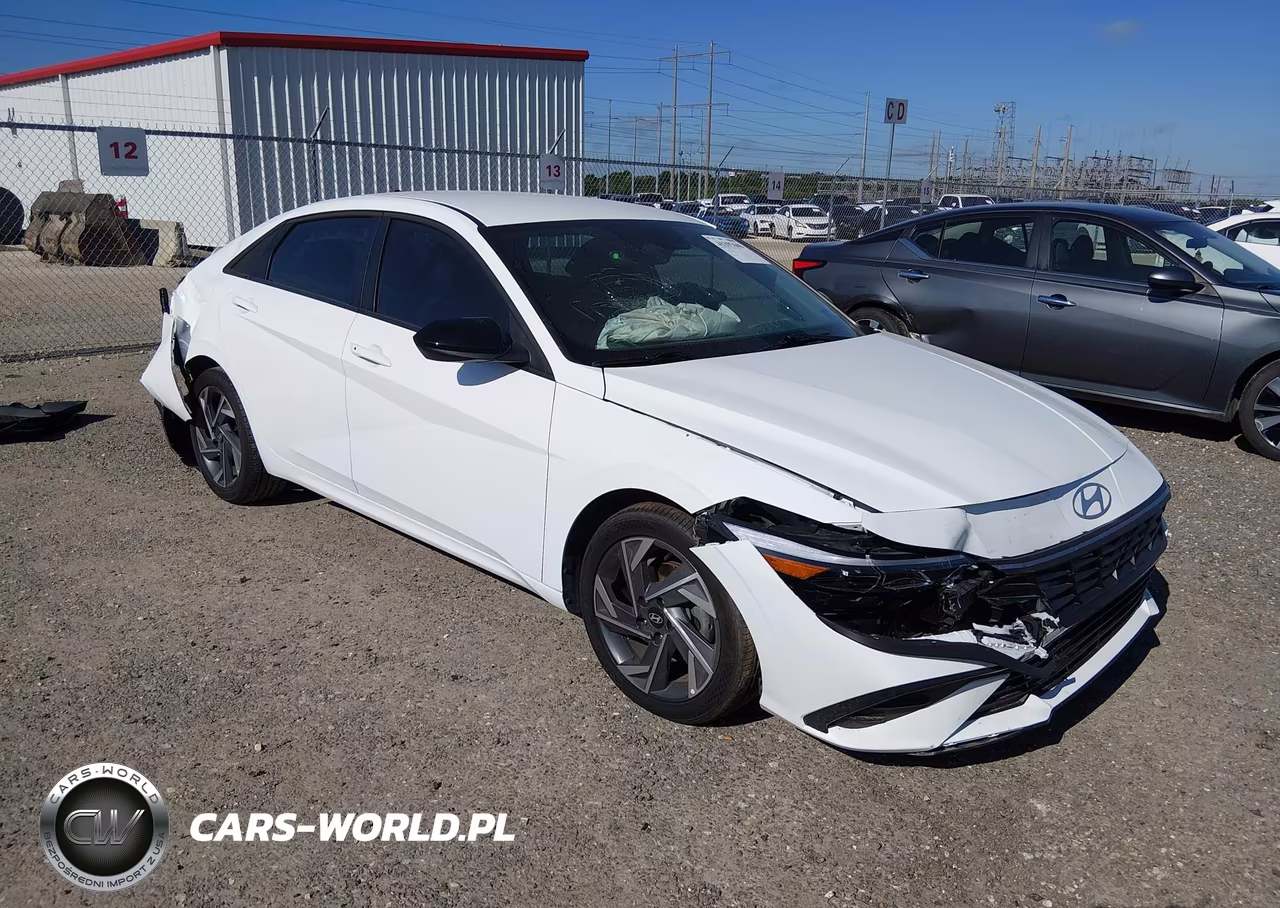 2025 Hyundai Elantra Sel Sport VIN:KMHLM4DG2SU040216 - 1