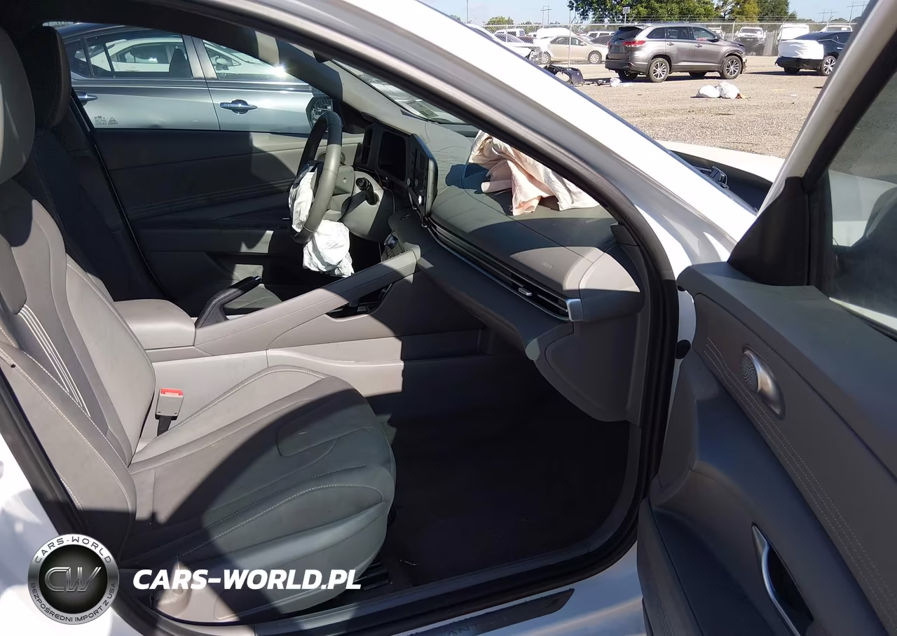 2025 Hyundai Elantra Sel Sport VIN:KMHLM4DG2SU040216 - 5