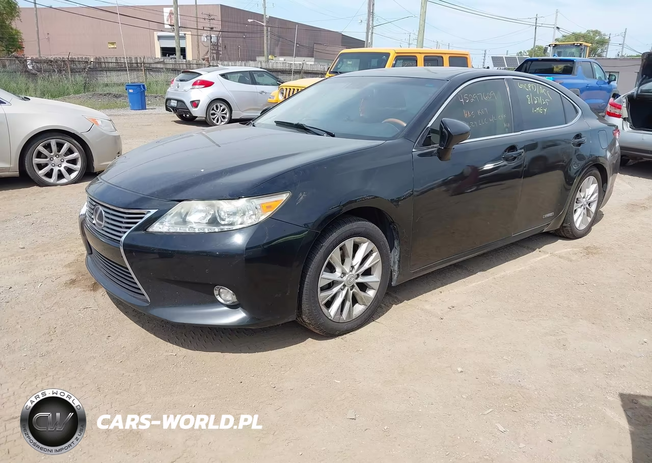 2014 Lexus Es 300H VIN:JTHBW1GG0E2057809 - 2