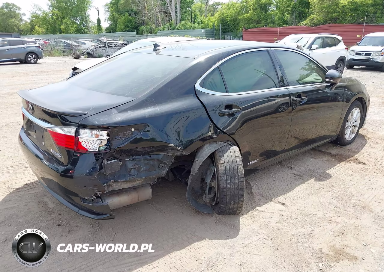 2014 Lexus Es 300H VIN:JTHBW1GG0E2057809 - 4