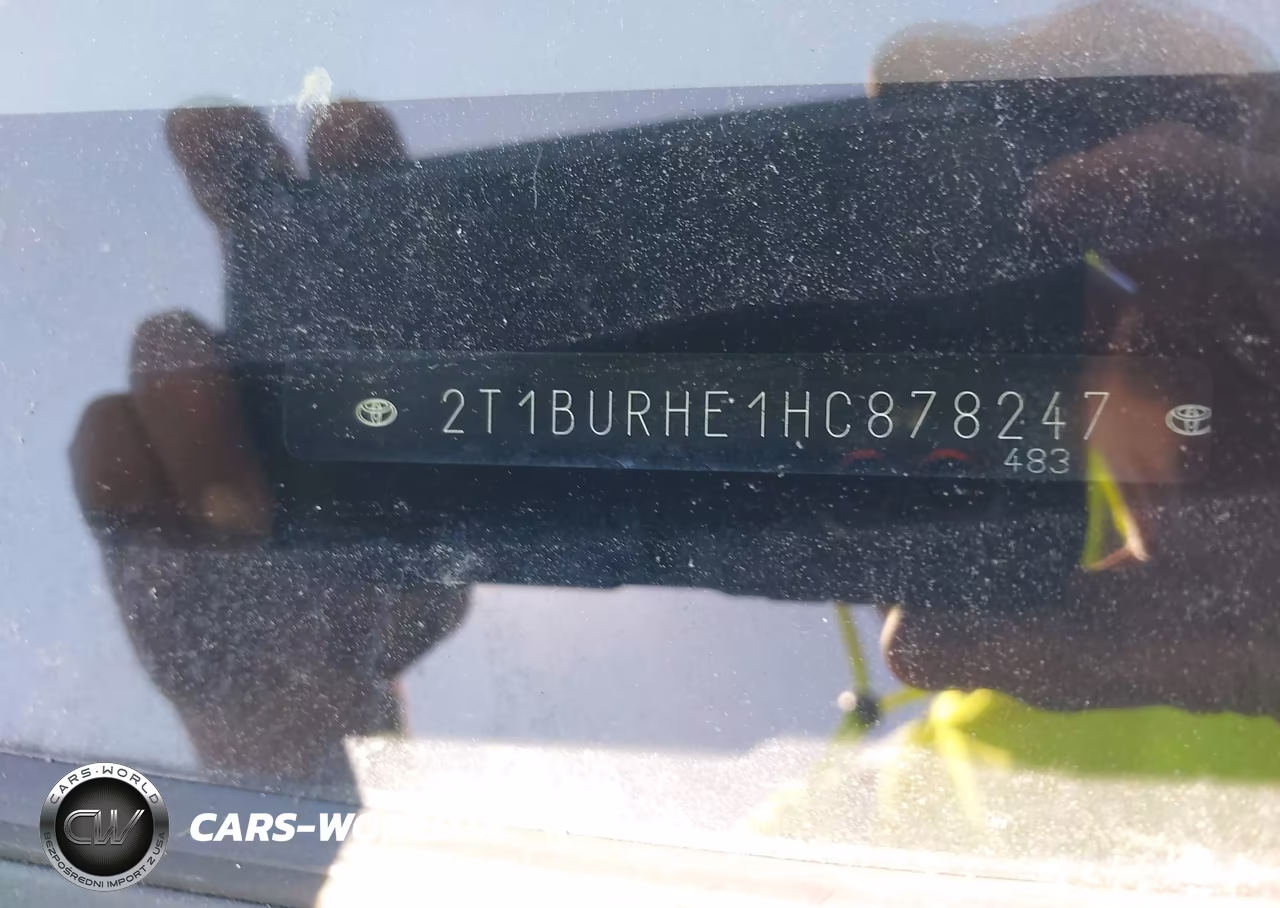 2017 Toyota Corolla Le VIN:2T1BURHE1HC878247 - 18