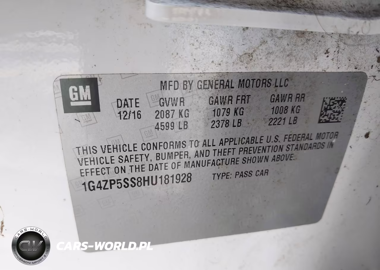 2017 Buick Lacrosse Essence VIN:1G4ZP5SS8HU181928 - 9