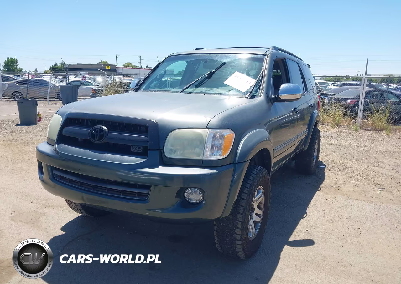 2007 Toyota Sequoia Limited V8 VIN:5TDBT48A77S287851 - 2
