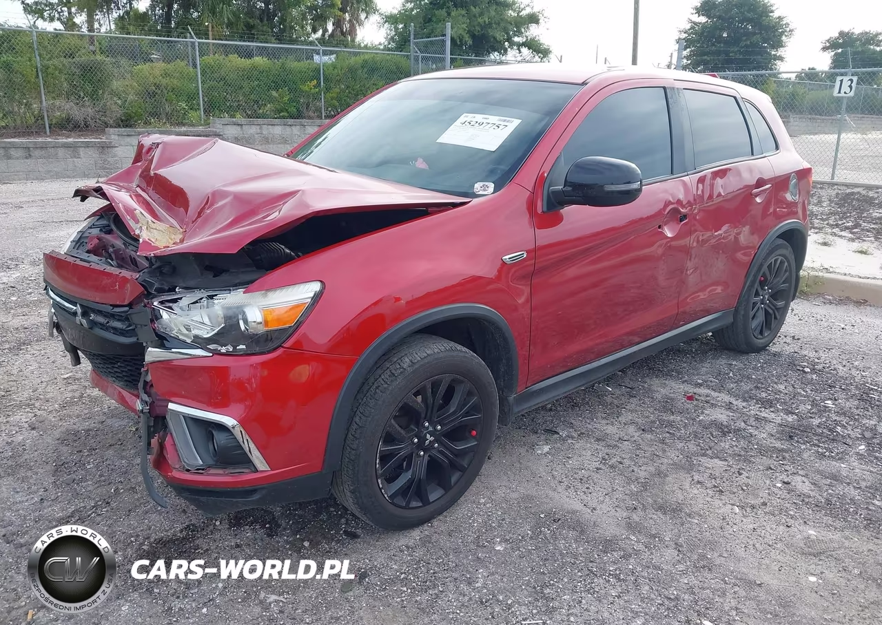 2019 Mitsubishi Outlander Sport 2.0 Le VIN:JA4AP3AU2KU010506 - 2