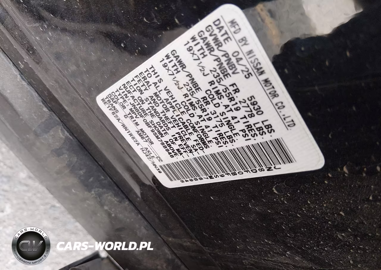 2025 Nissan Aryia VIN:JN8DF0BF9SM768948 - 9