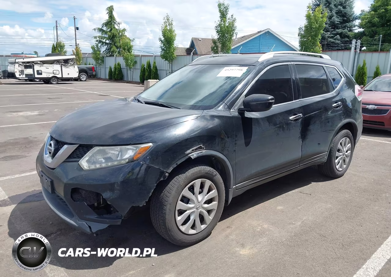 2016 Nissan Rogue S VIN:KNMAT2MVXGP672629 - 2