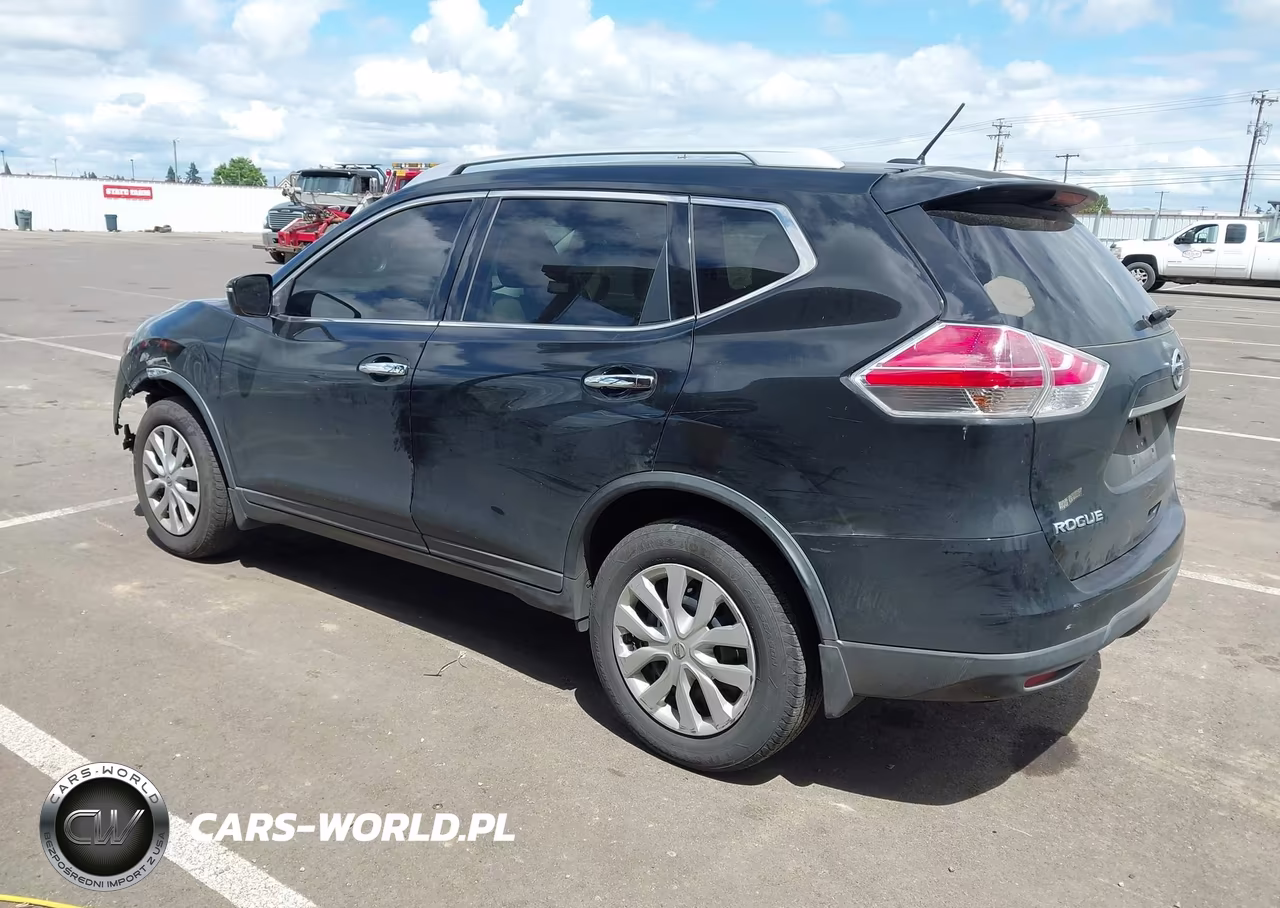 2016 Nissan Rogue S VIN:KNMAT2MVXGP672629 - 3