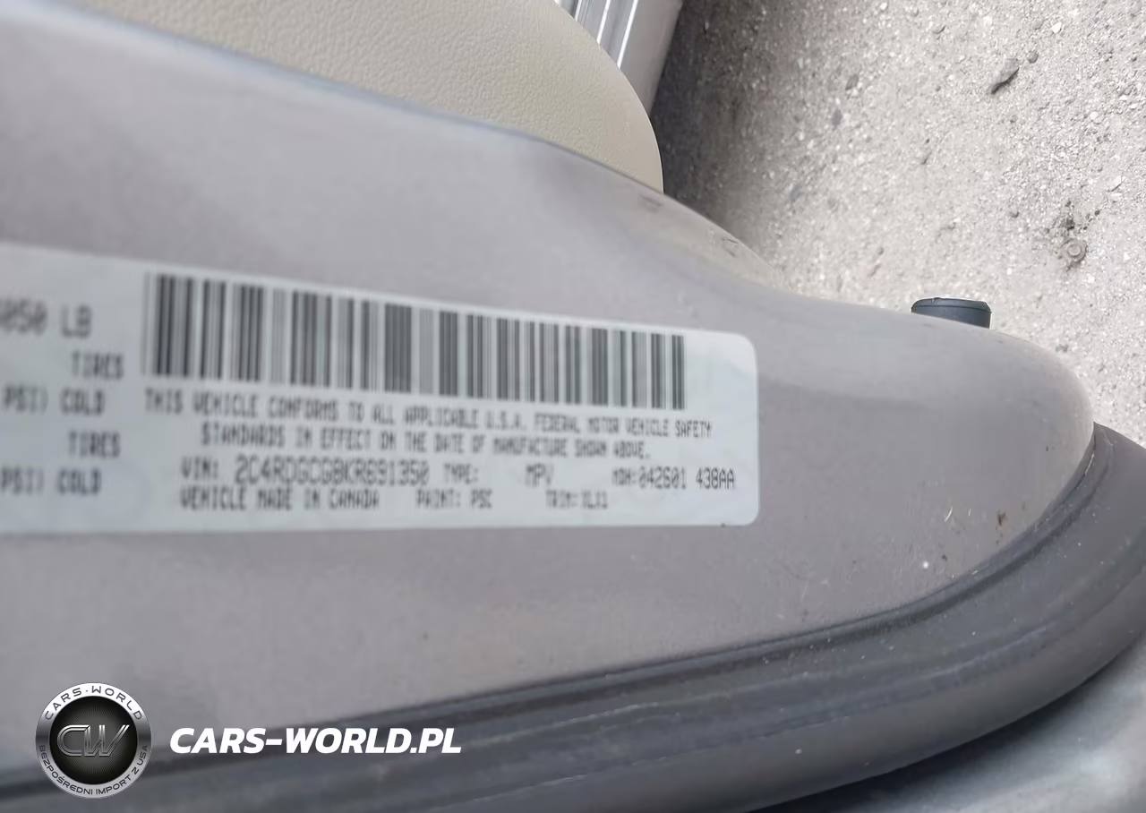 2019 Dodge Grand Caravan Sxt VIN:2C4RDGCG8KR691350 - 9