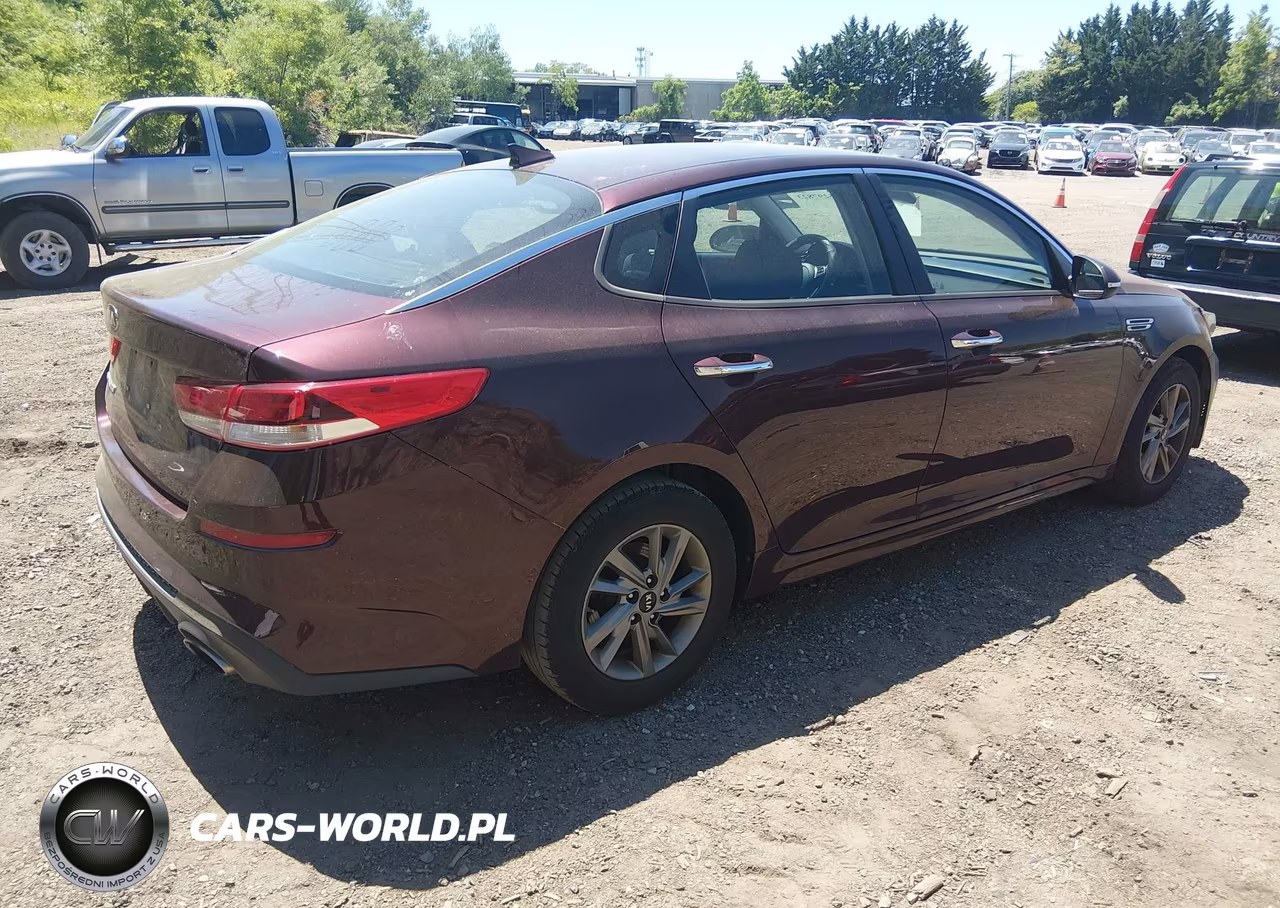 2020 Kia Optima Lx VIN:5XXGT4L39LG427229 - 4