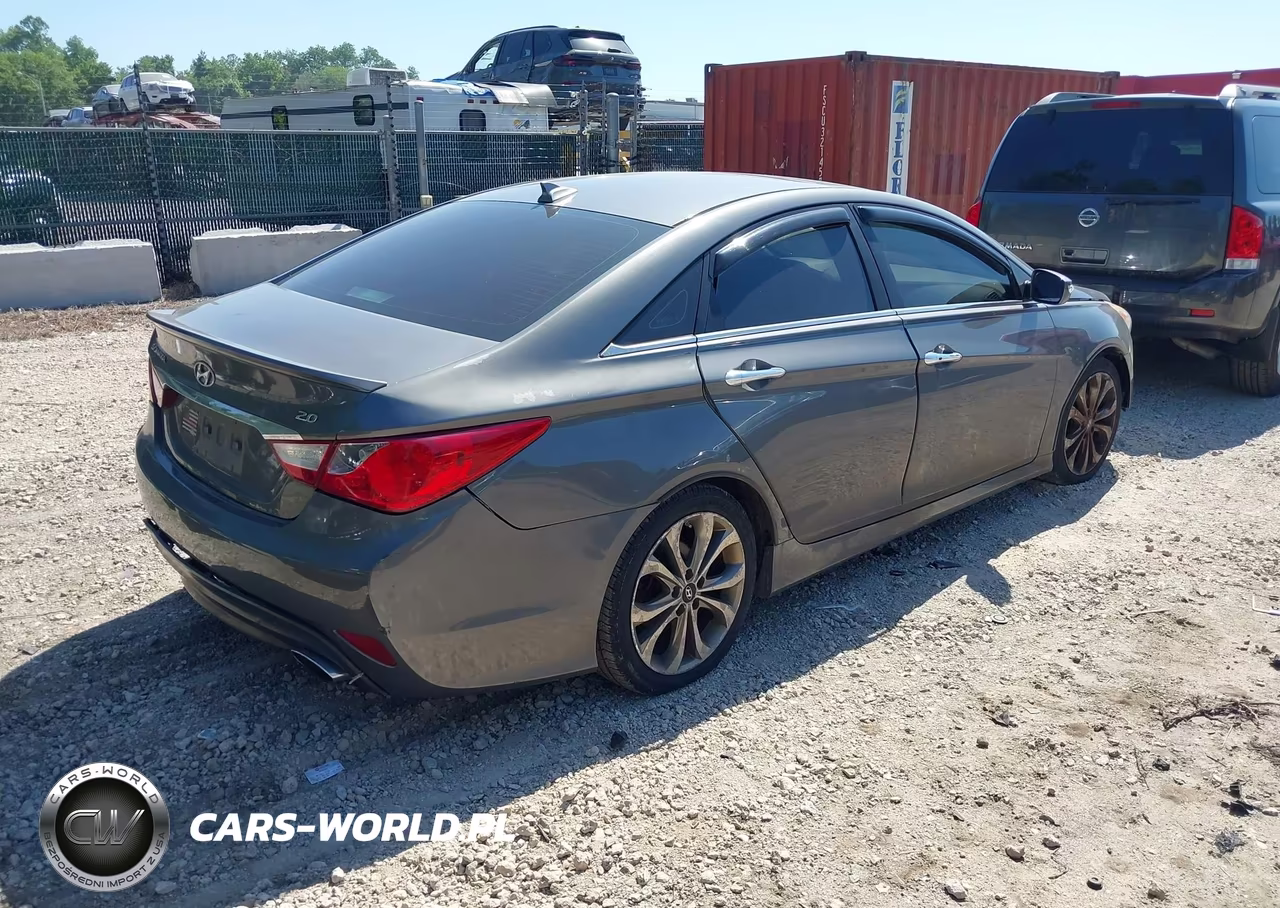 2014 Hyundai Sonata Se 2.0T VIN:5NPEC4AB1EH900176 - 4