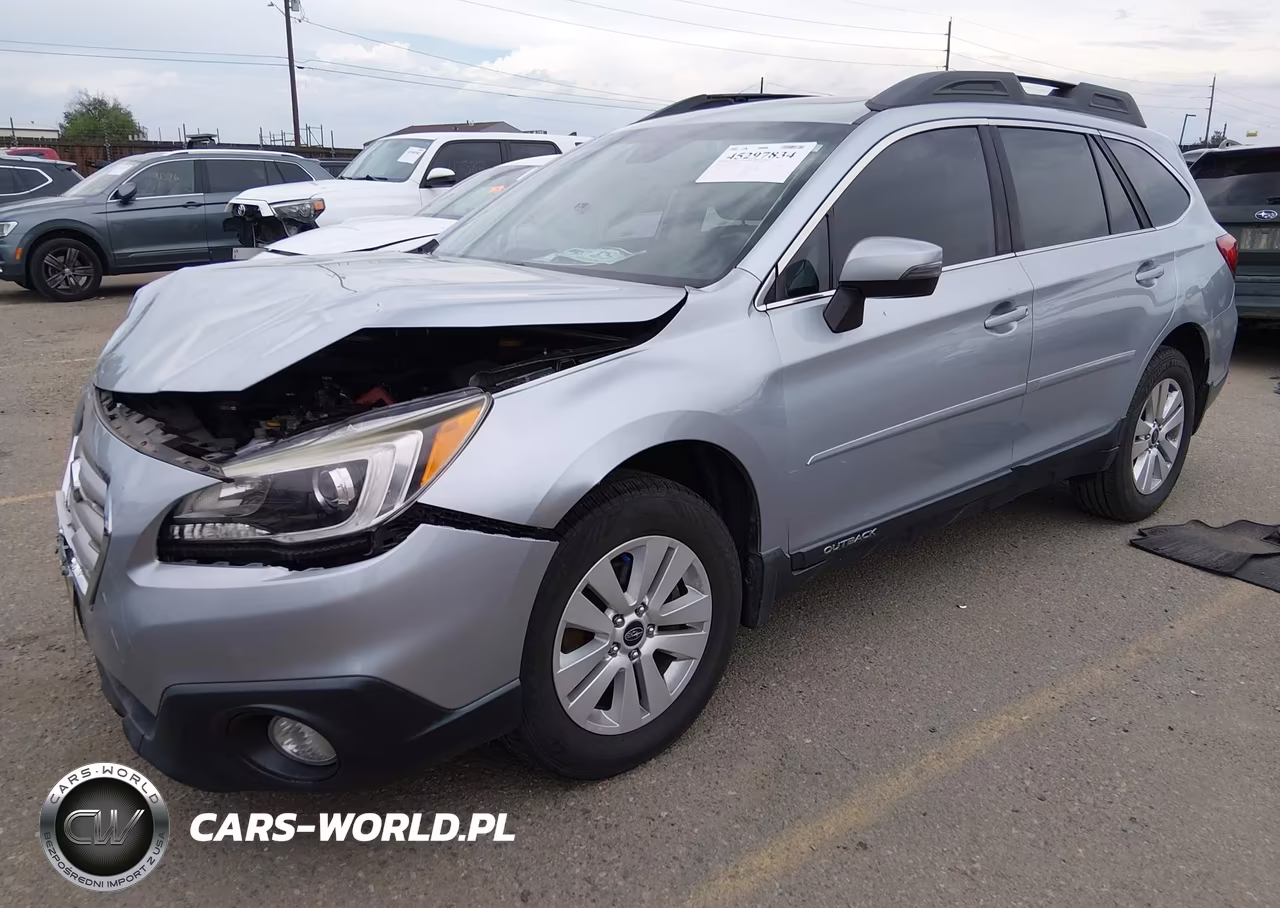 2017 Subaru Outback 2.5I Premium VIN:4S4BSAHC9H3343886 - 2