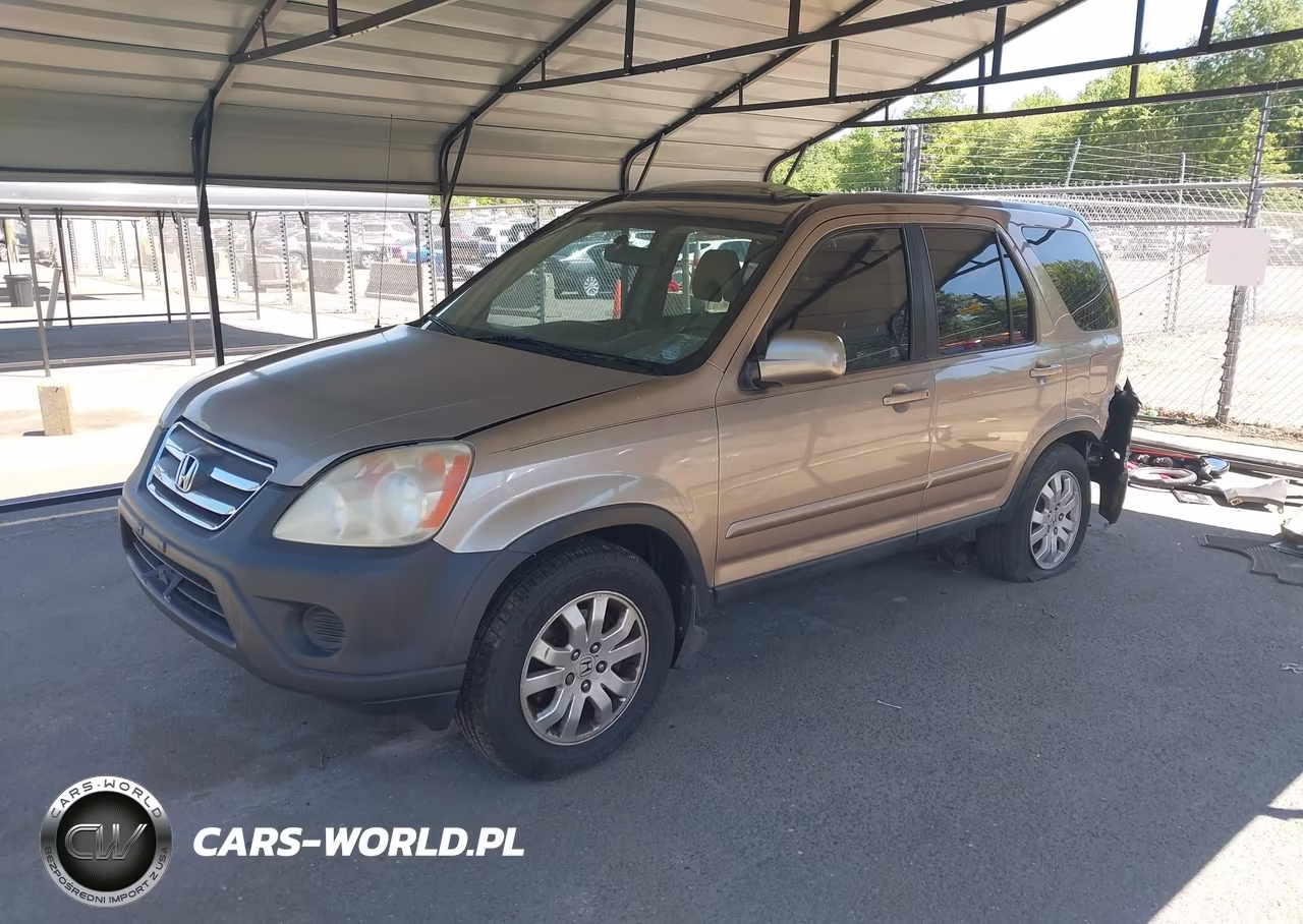 2005 Honda Cr-V Se VIN:SHSRD78915U323174 - 2