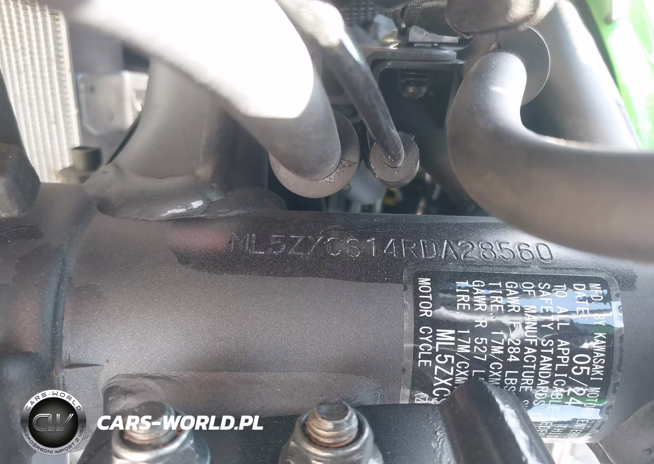2024 Kawasaki Zx400 S VIN:ML5ZXCS14RDA28560 - 10
