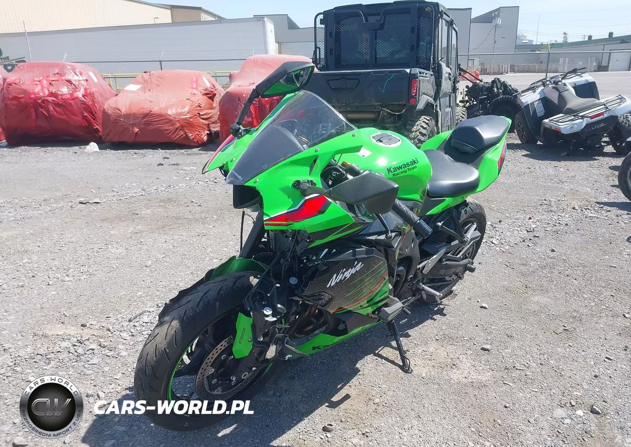2024 Kawasaki Zx400 S VIN:ML5ZXCS14RDA28560 - 2