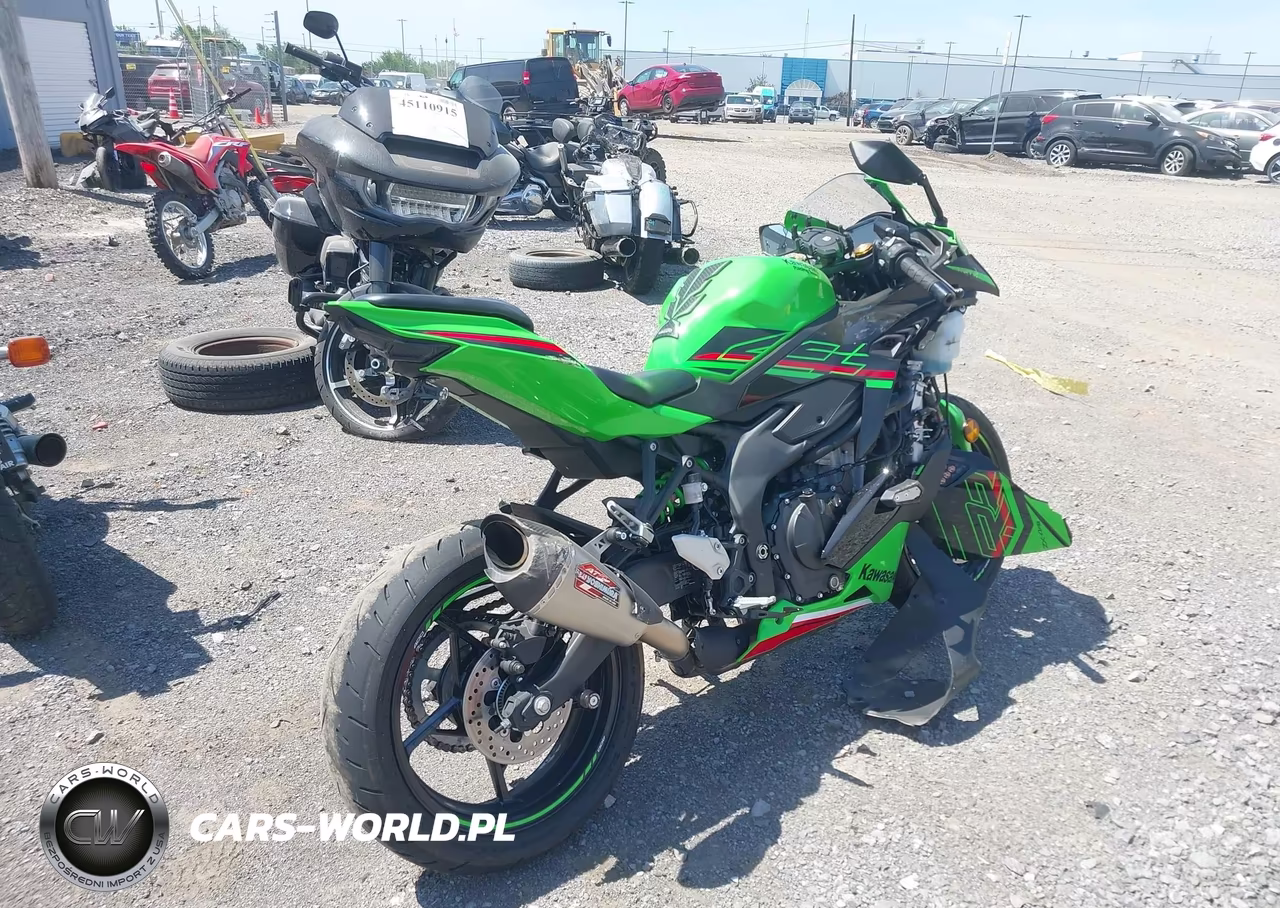2024 Kawasaki Zx400 S VIN:ML5ZXCS14RDA28560 - 4