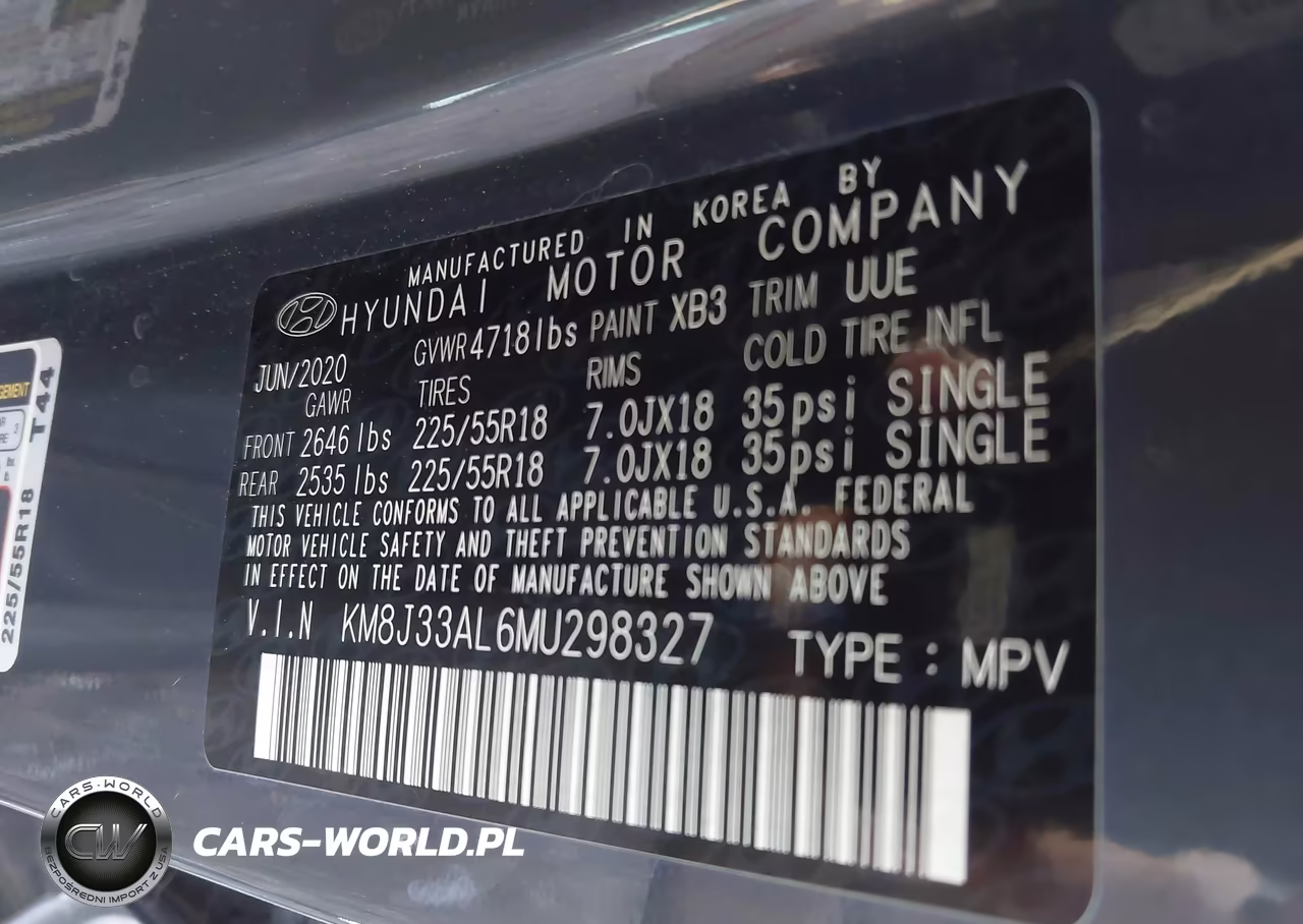 2021 Hyundai Tucson Sel VIN:KM8J33AL6MU298327 - 9