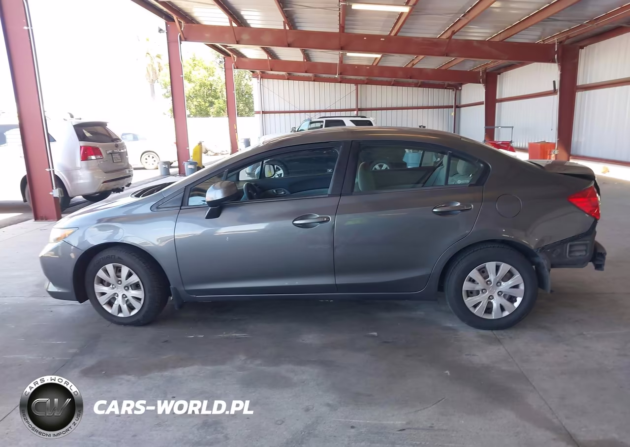 2012 Honda Civic Lx VIN:19XFB2F51CE364782 - 15