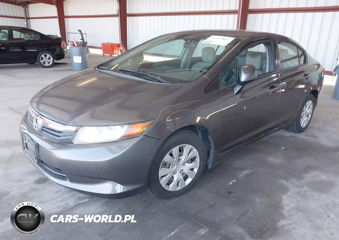 2012 Honda Civic Lx VIN:19XFB2F51CE364782 - 2