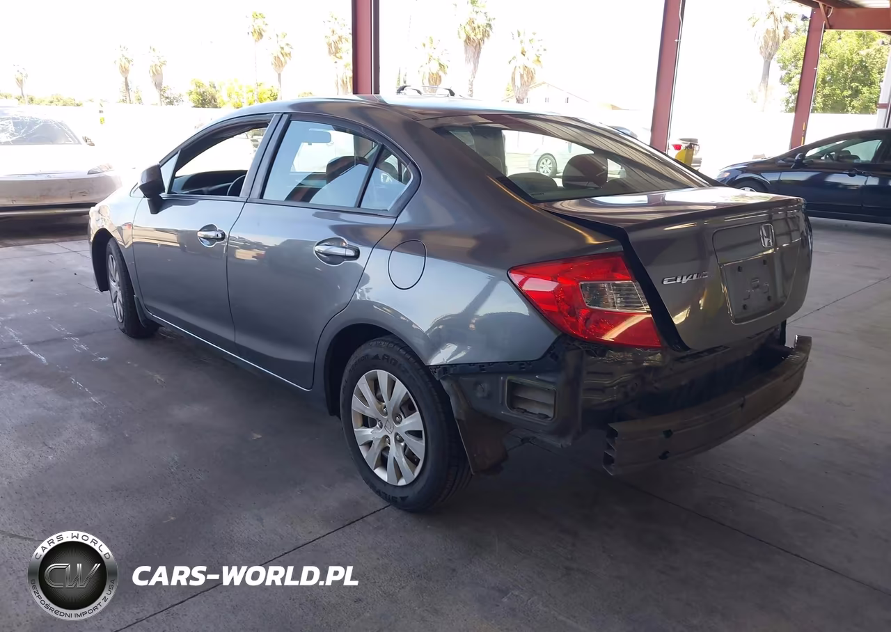 2012 Honda Civic Lx VIN:19XFB2F51CE364782 - 3