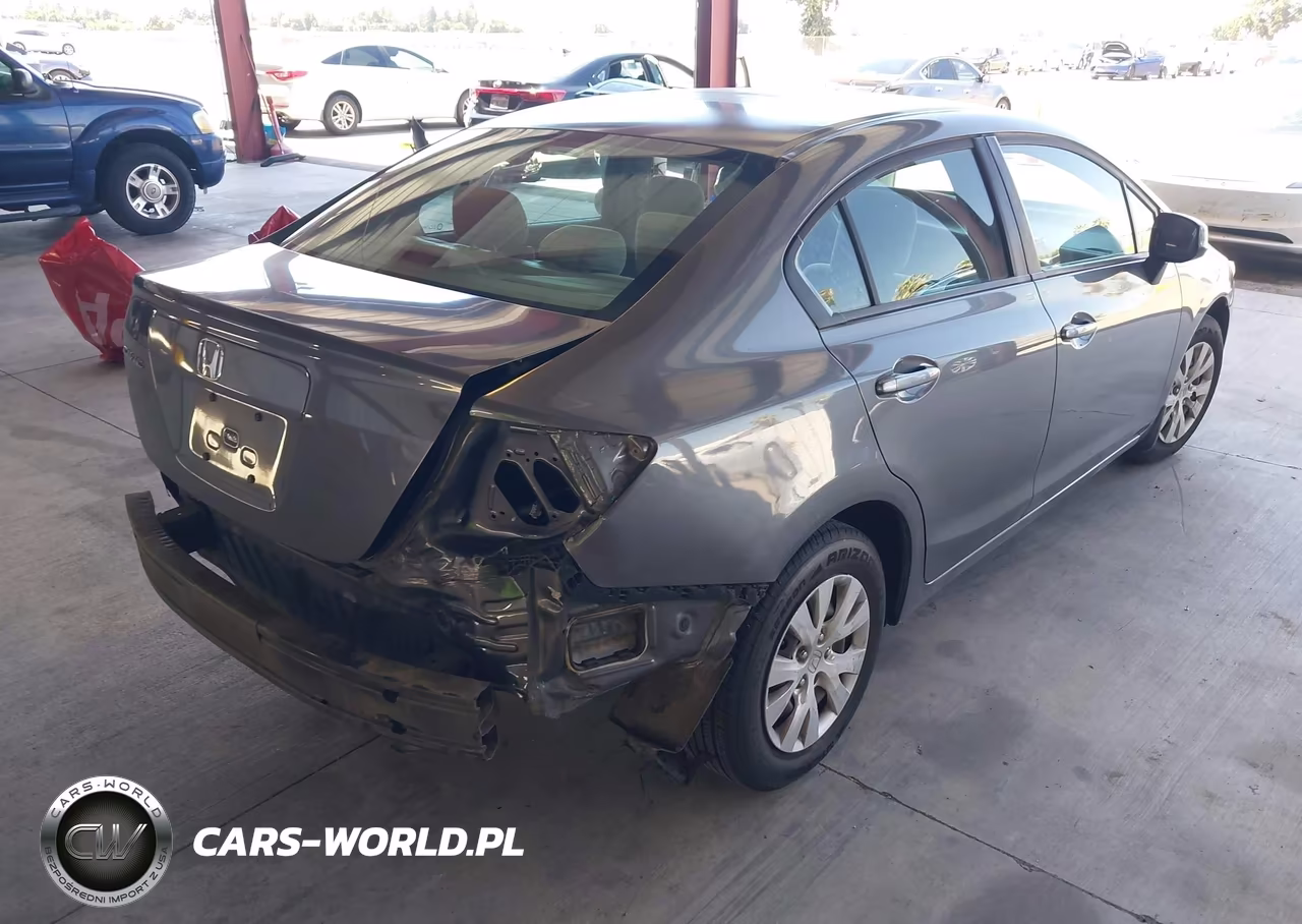 2012 Honda Civic Lx VIN:19XFB2F51CE364782 - 4