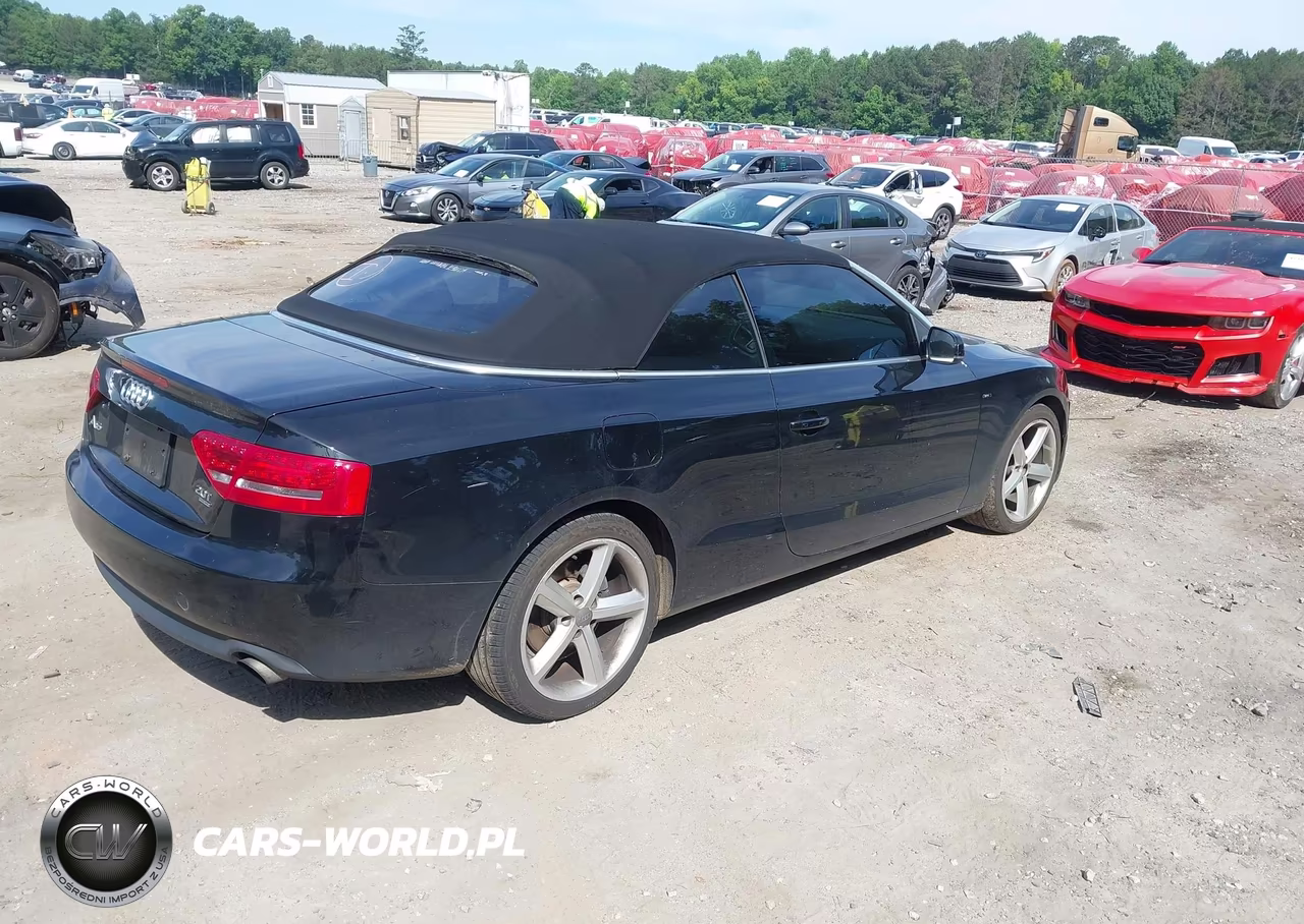 2012 Audi A5 2.0T Premium VIN:WAULFAFHXCN001840 - 4