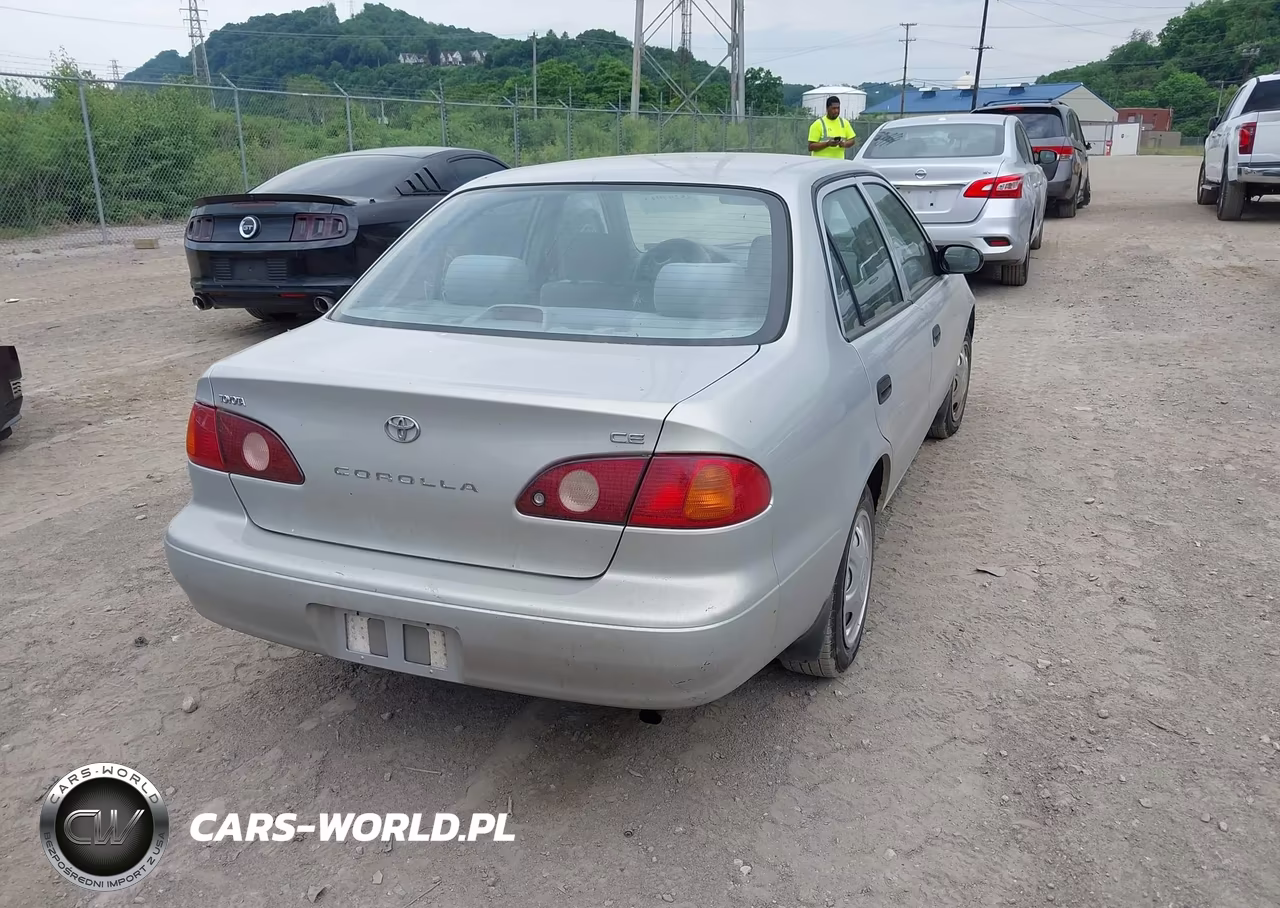 2001 Toyota Corolla Ce VIN:2T1BR12E61C403792 - 4