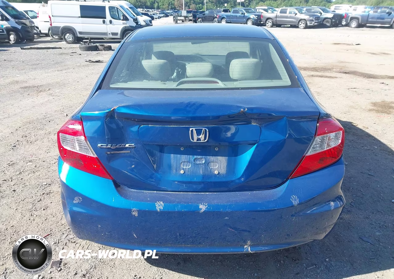 2012 Honda Civic Lx VIN:2HGFB2F50CH585750 - 16