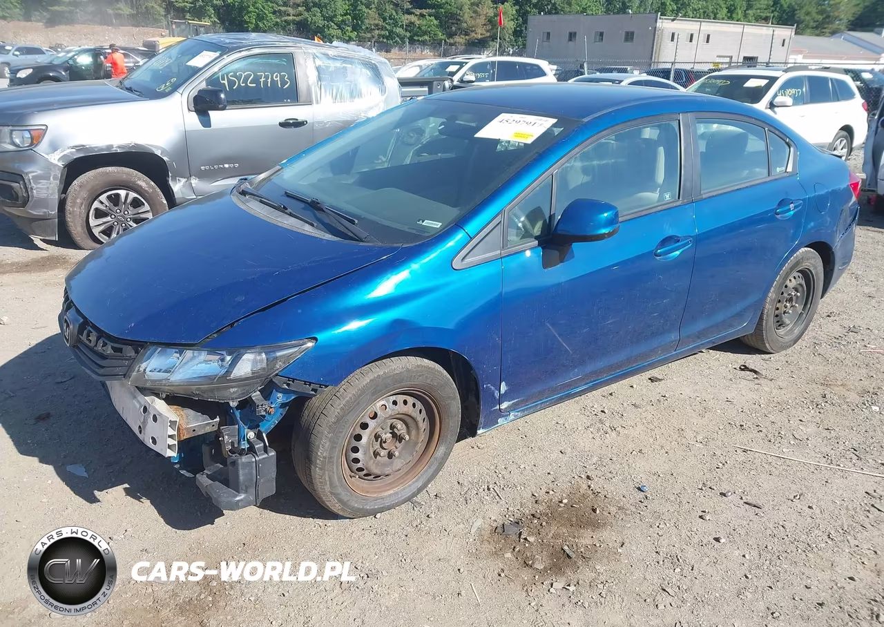 2012 Honda Civic Lx VIN:2HGFB2F50CH585750 - 2