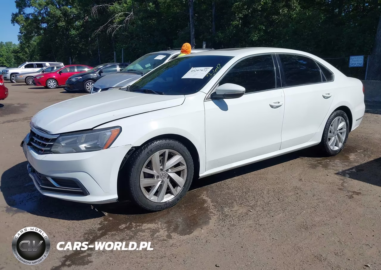 2018 Volkswagen Passat 2.0T Se VIN:1VWBA7A35JC002959 - 2