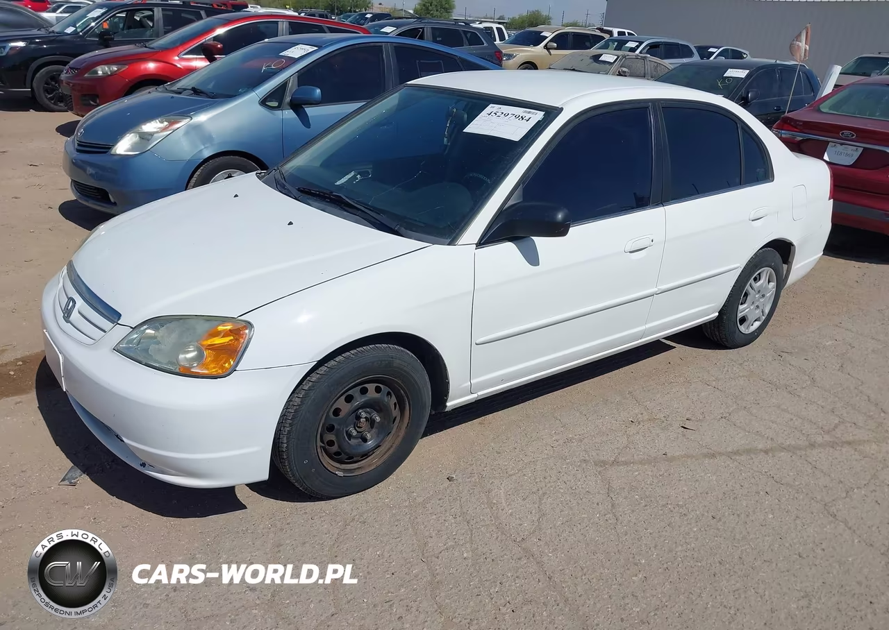 2002 Honda Civic Lx VIN:1HGES16542L009926 - 2