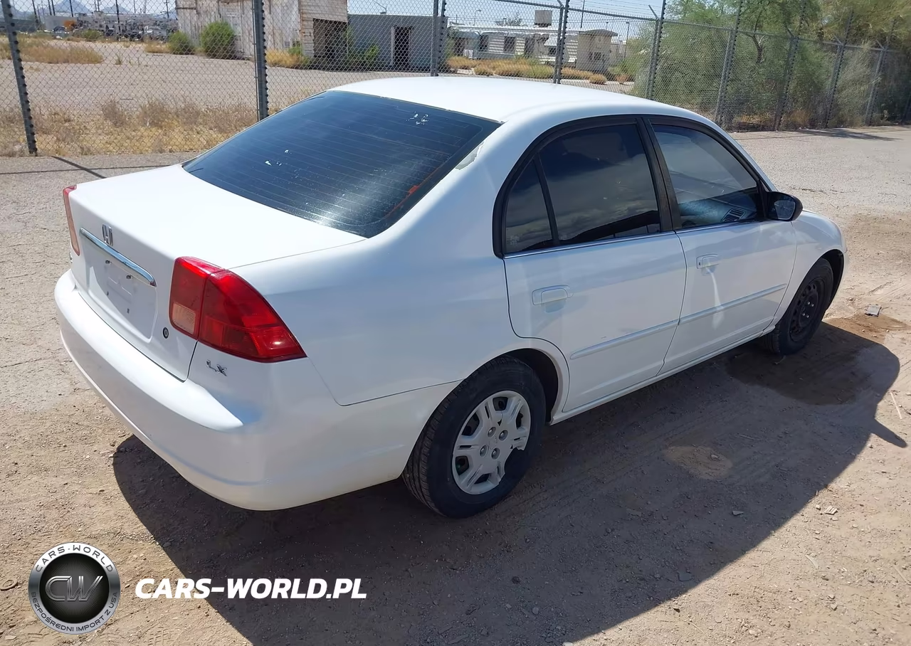 2002 Honda Civic Lx VIN:1HGES16542L009926 - 4