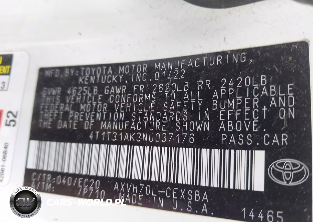 2022 Toyota Camry Nightshade Edition Hybrid VIN:4T1T31AK3NU037176 - 9