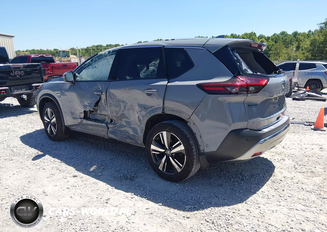 2021 Nissan Rogue Platinum Fwd VIN:JN8AT3DC3MW101204 - 3