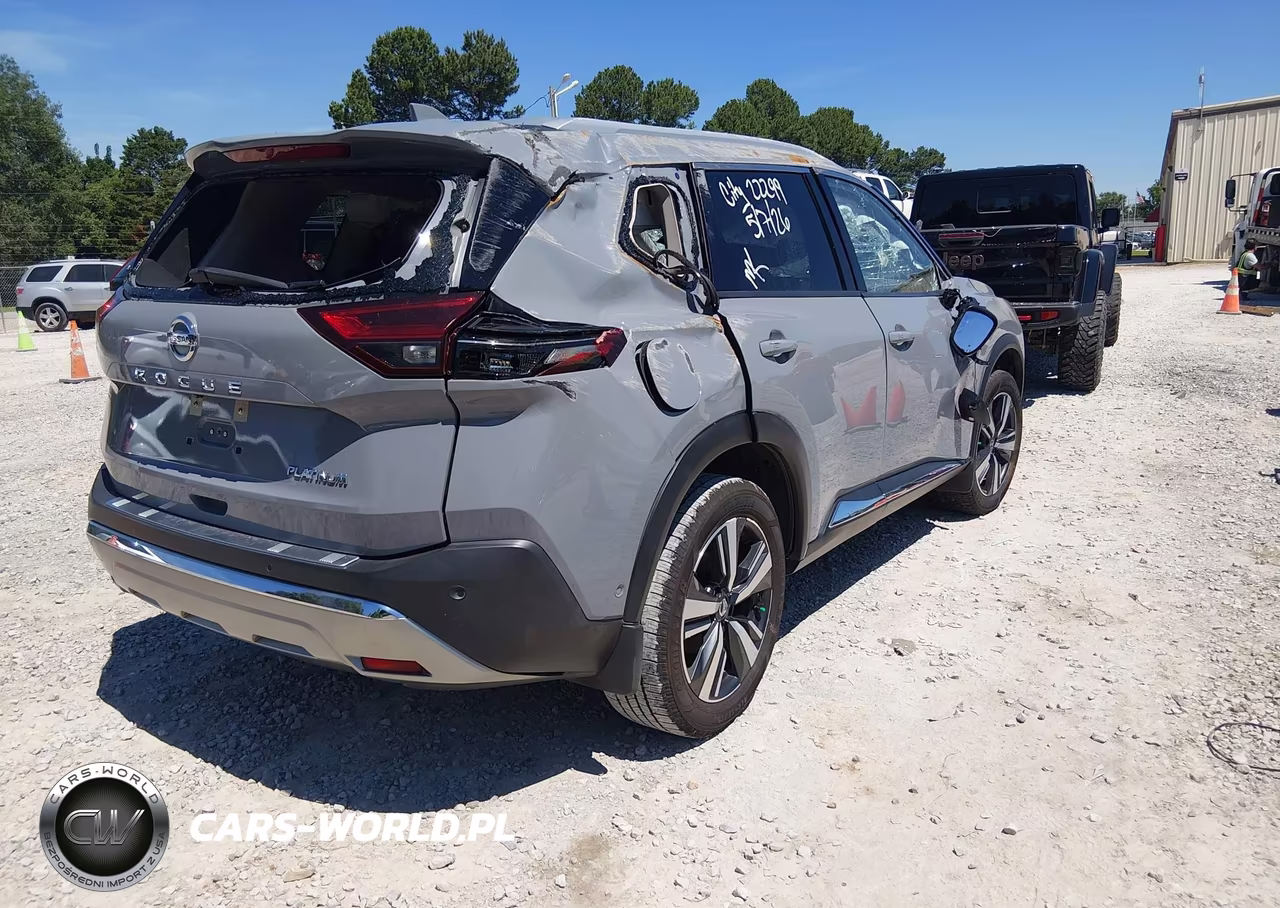 2021 Nissan Rogue Platinum Fwd VIN:JN8AT3DC3MW101204 - 4