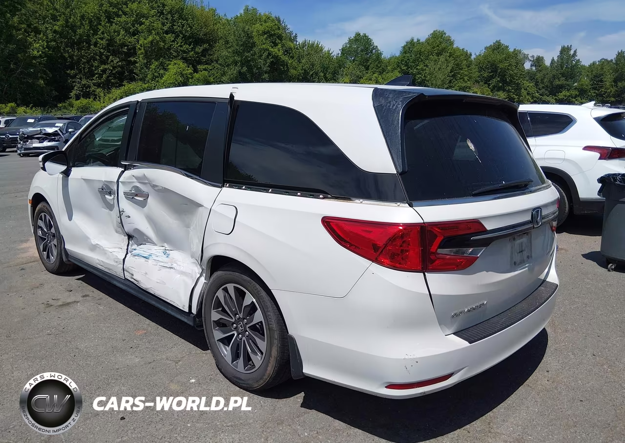 2022 Honda Odyssey Ex-L VIN:5FNRL6H78NB034506 - 3