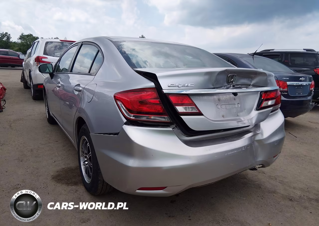 2015 Honda Civic Lx VIN:19XFB2F52FE111314 - 3