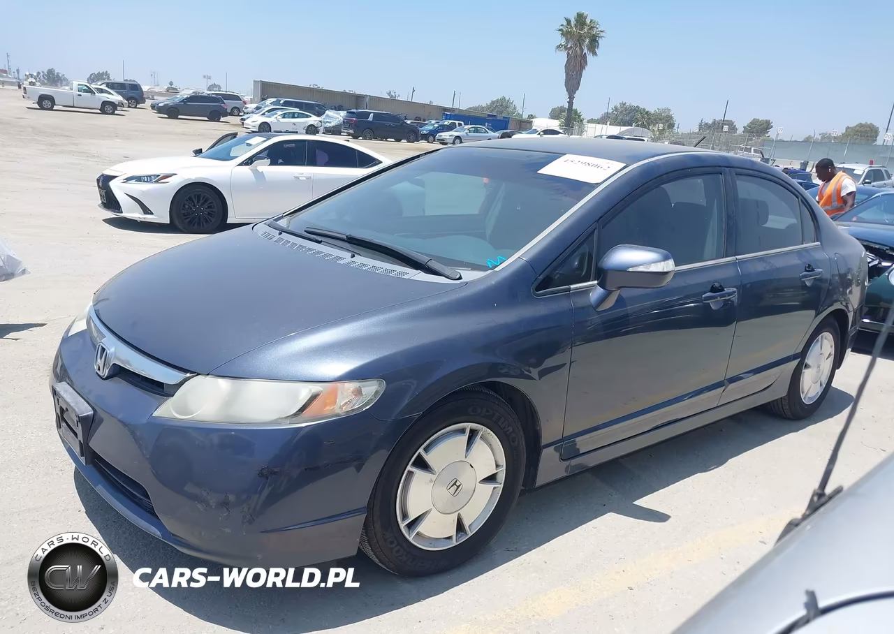 2006 Honda Civic Hybrid VIN:JHMFA36246S027862 - 2