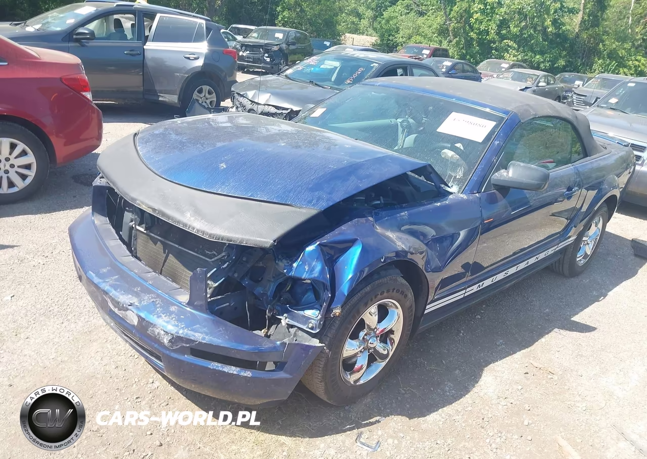 2007 Ford Mustang V6 Deluxe-V6 Premium VIN:1ZVFT84N175201423 - 2