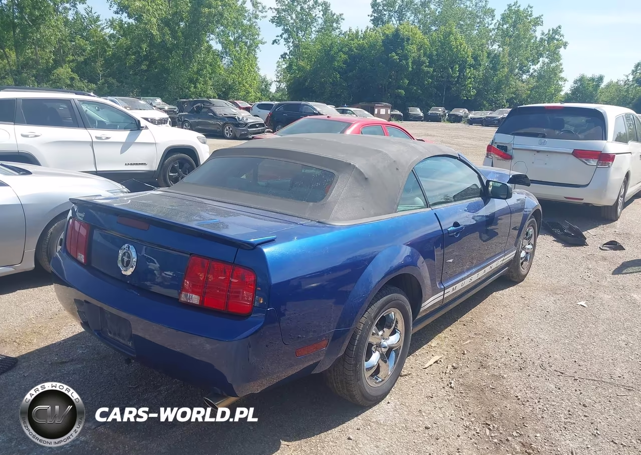 2007 Ford Mustang V6 Deluxe-V6 Premium VIN:1ZVFT84N175201423 - 4