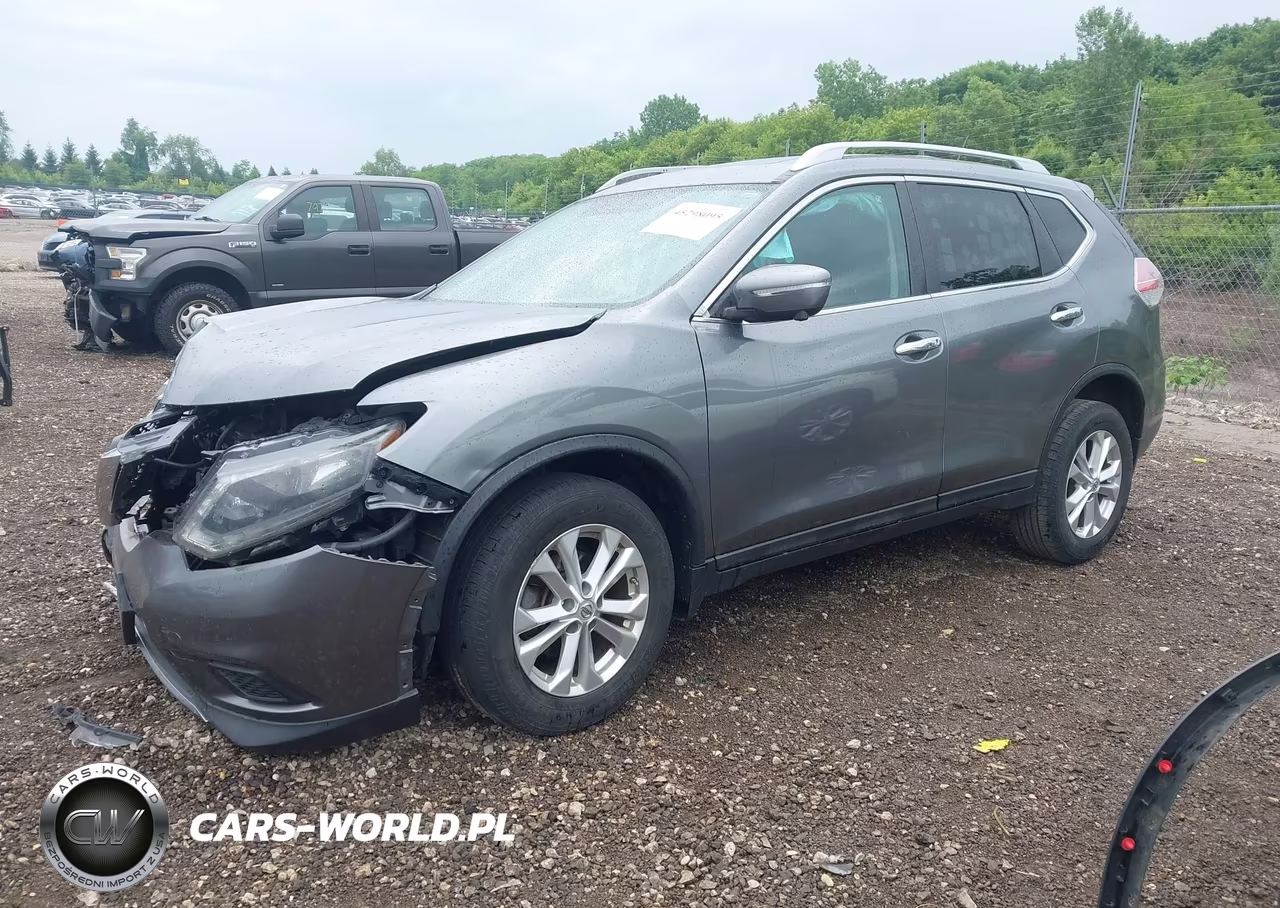 2015 Nissan Rogue Sv VIN:5N1AT2MV7FC869694 - 2