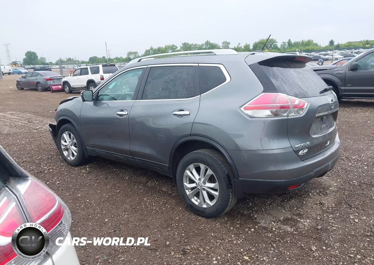 2015 Nissan Rogue Sv VIN:5N1AT2MV7FC869694 - 3
