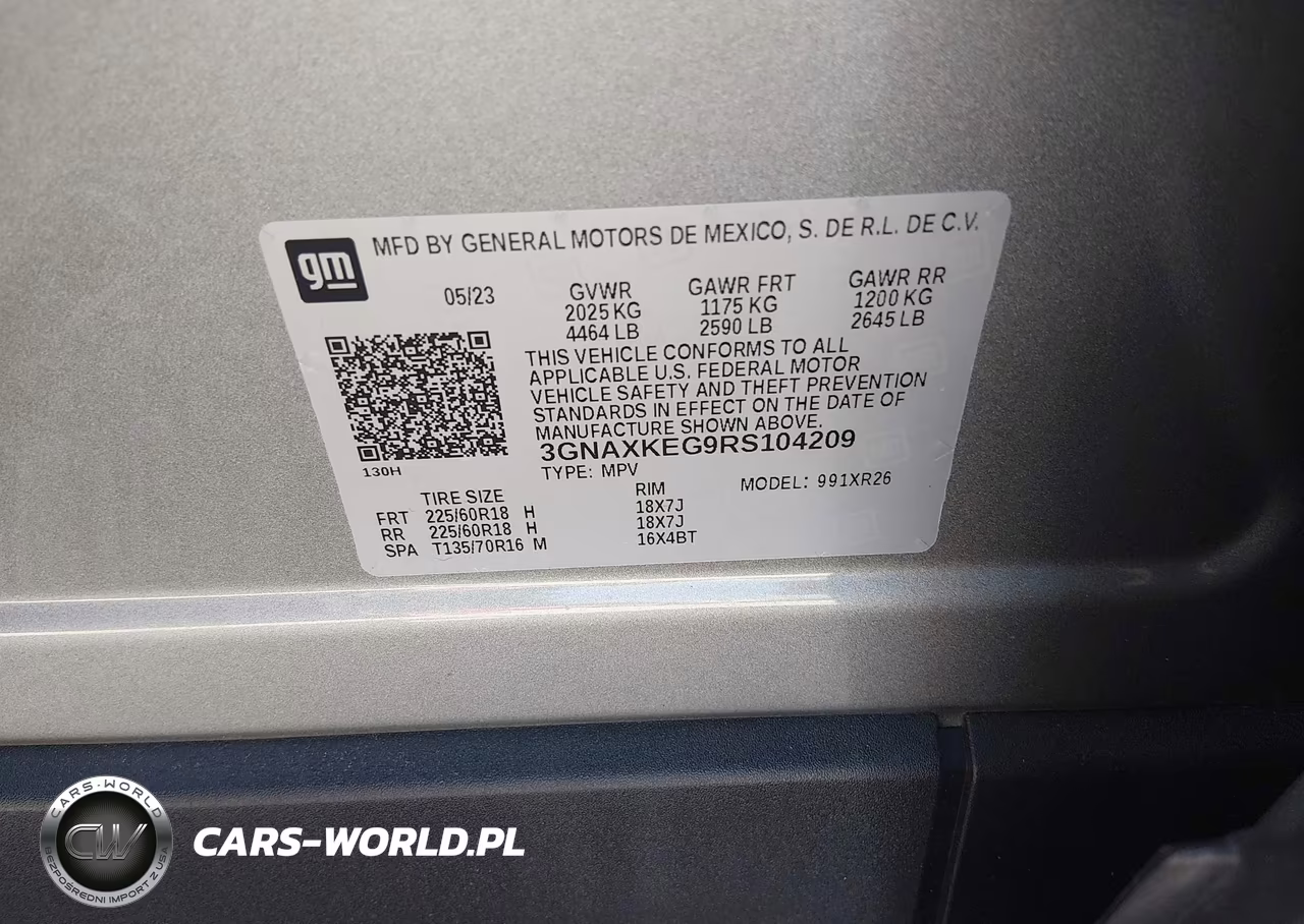 2024 Chevrolet Equinox Fwd Lt VIN:3GNAXKEG9RS104209 - 9