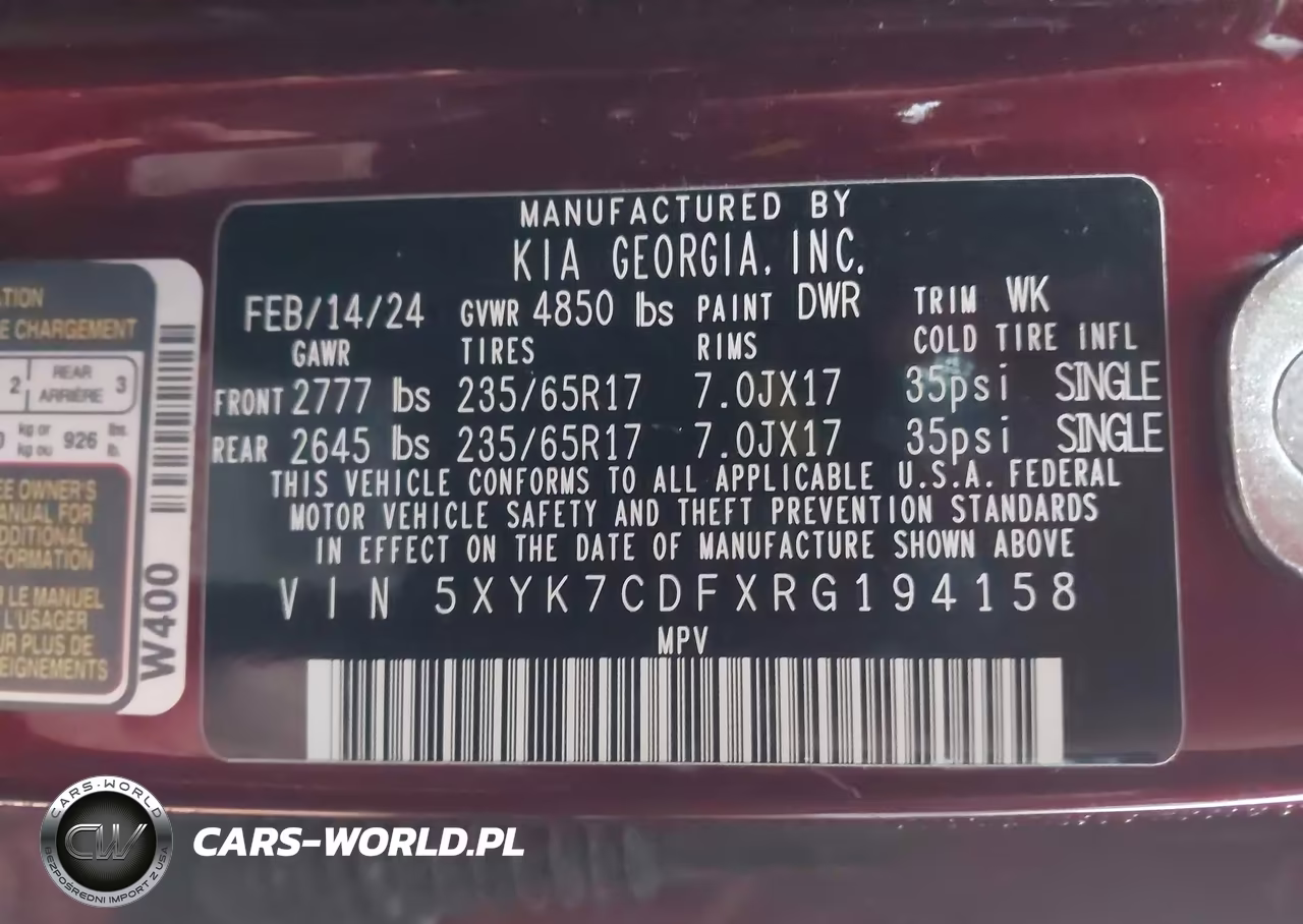 2024 Kia Sportage X-Pro VIN:5XYK7CDFXRG194158 - 9