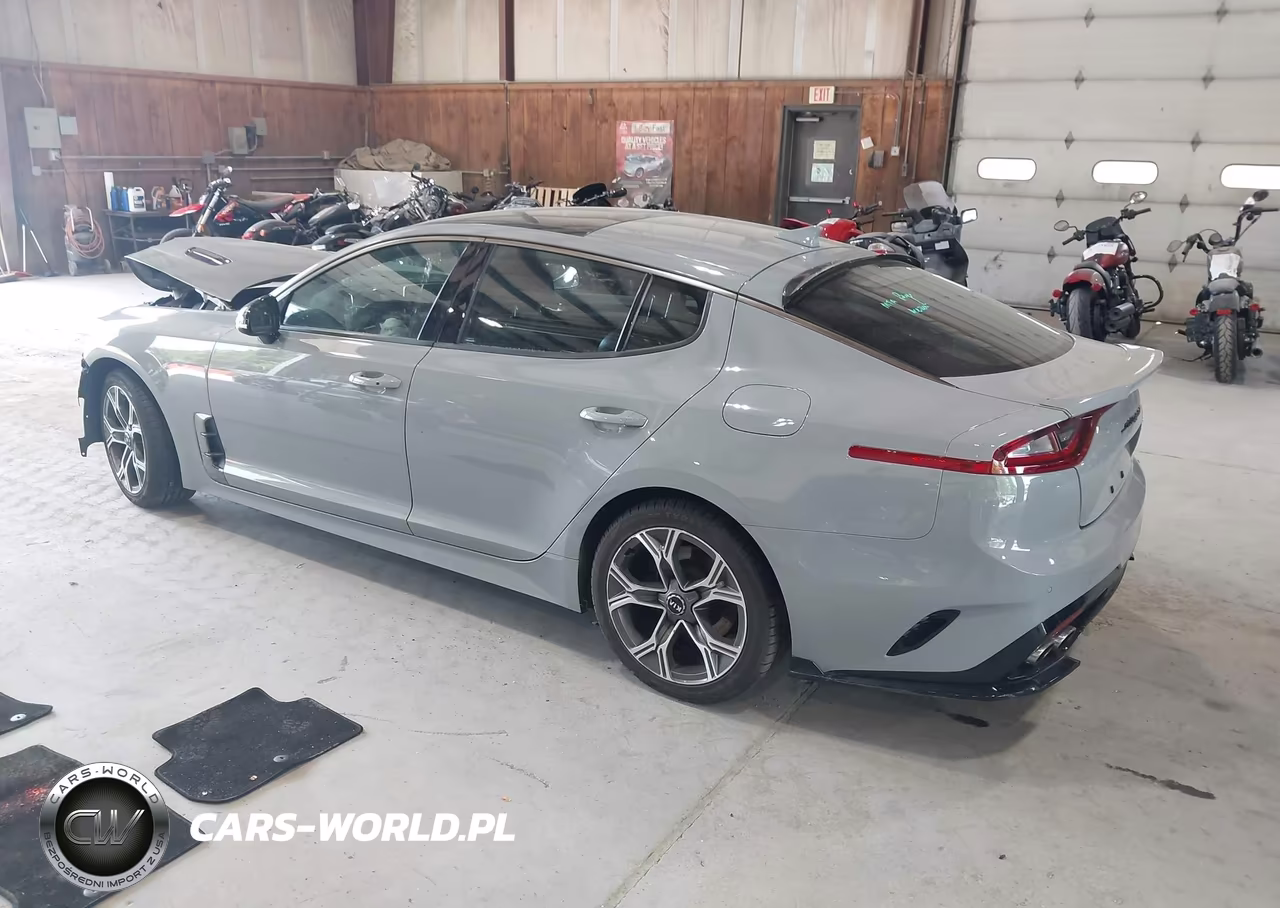 2021 Kia Stinger Gt-Line VIN:KNAE15LA5M6094106 - 3