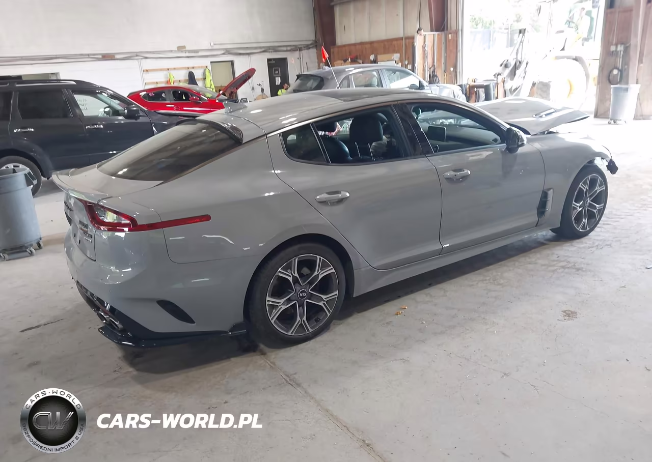 2021 Kia Stinger Gt-Line VIN:KNAE15LA5M6094106 - 4