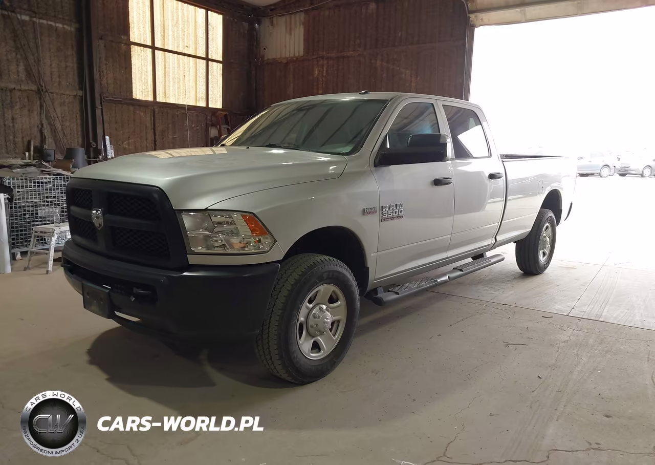 2018 Ram 3500 Tradesman 4X4 8' Box VIN:3C63R3GTXJG412578 - 2